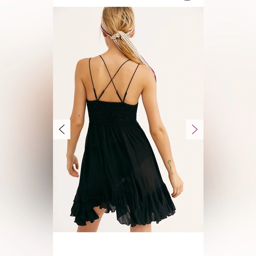 Free People One Adella Slip Size Small - Picture 2 of 9